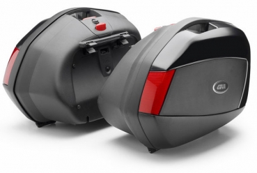 Givi V35 MonoKey@Side Koffersatz komplett mit Trägersystem - Honda CB650F (14-18), CBR650F (14-16)